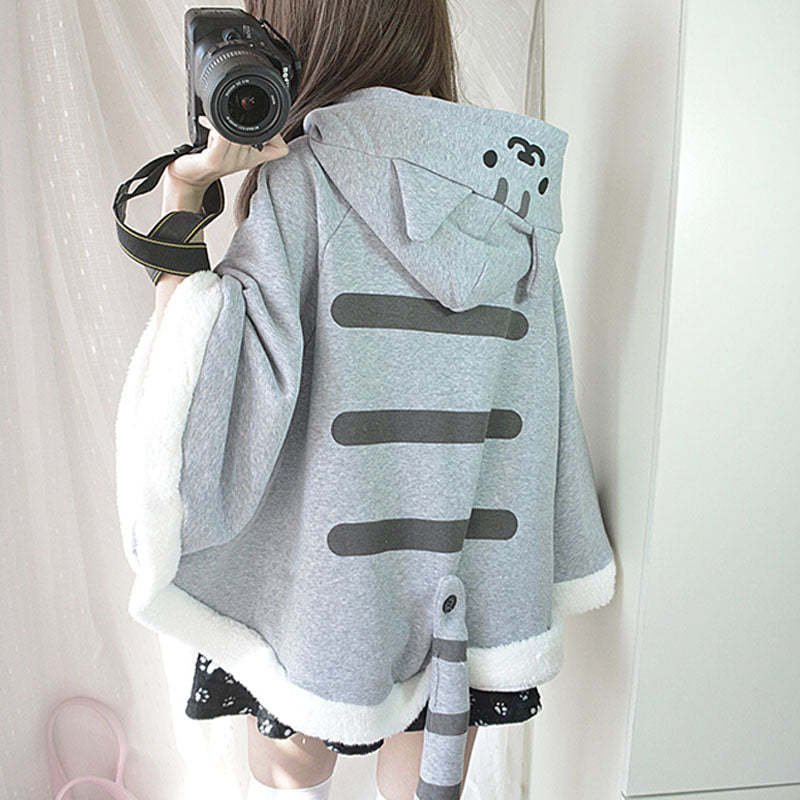 Cute cheap cat hoodie