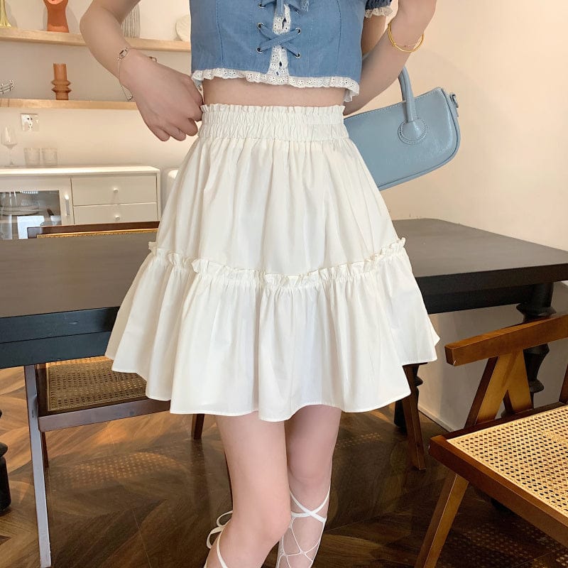 Korean Style Midi Mesh Skirt – Youeni