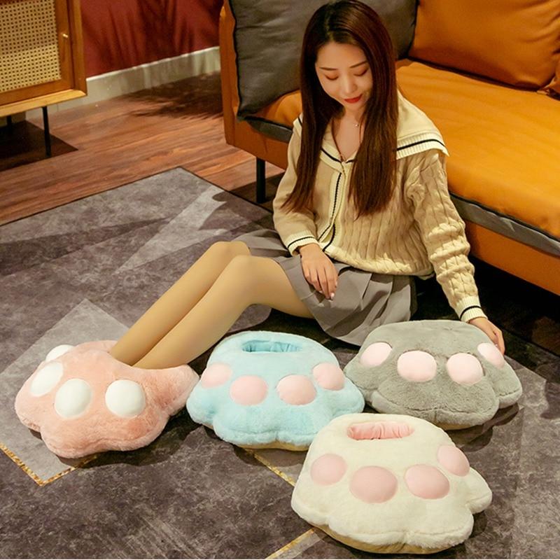 Cosy 2 in 1 Paw Plush Slipper Youeni