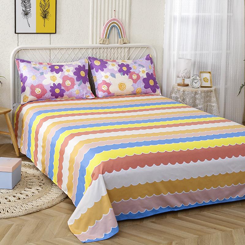 Yellow Floral Bedding Set Collection with Bed Sheet – Kawaiies