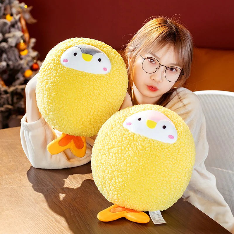 Kawaii Happy Penguin Trio Plushies