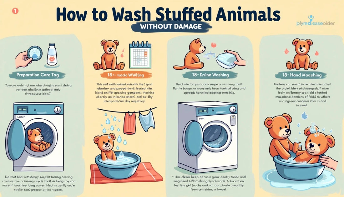 How to wash stuffed animals without damage and keep them soft