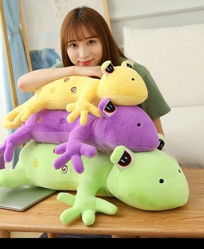 Experience the heart warming charm of Kawaii Gecko Stuffed Animals, crafted in plush perfection 🦎💖