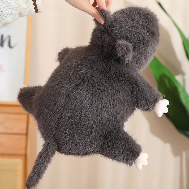 35-70cm Simulated Mouse furry Soft Plush Mouse Plushy Doll Stuffed Rat Plush Animal Toys Peluche Mascot Gift Decor