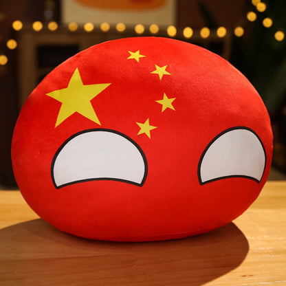 China Country Ball Plush & Keychain - Cherish Your Cultural Pride