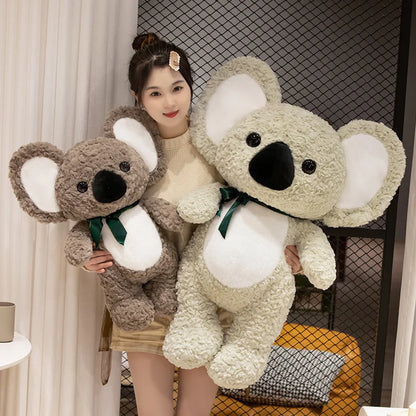 Big Size Cartoon Lovely Plush Koala Dolls Kawaii Koala Bear Peluche Toys Stuffed Soft Birthday Gifts