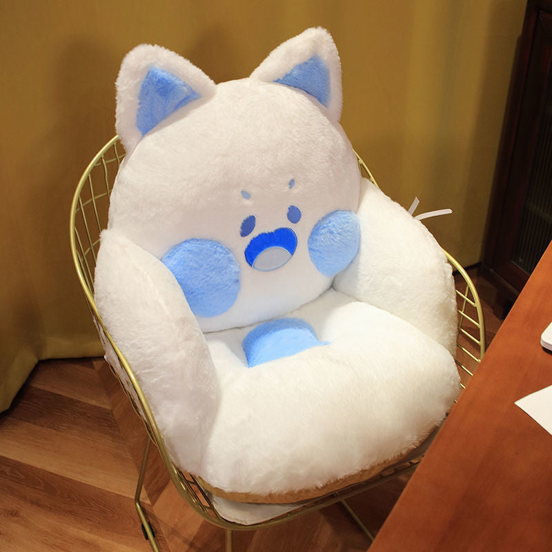 Kawaii Fox Chair-shaped Fluffy Cushions  | NEW Youeni