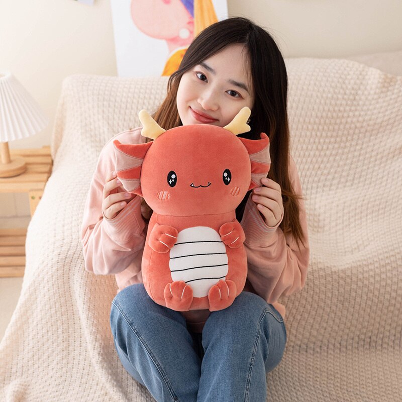 Axolotl Dragon Plush - Kawaii and Cuddly | NEW Youeni