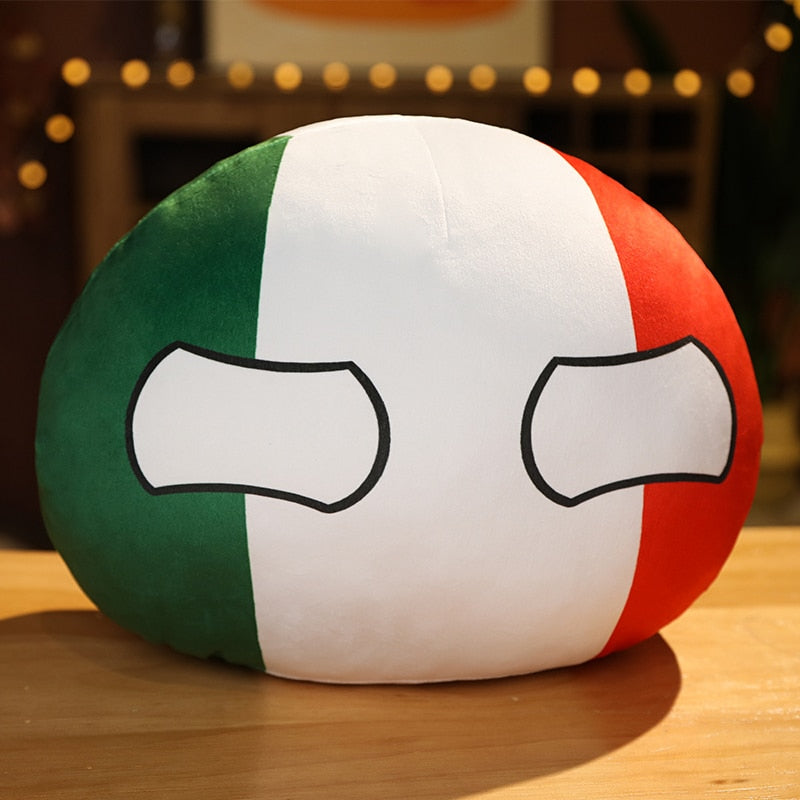 Italy Flag Plush Pillow - Embrace National Pride
