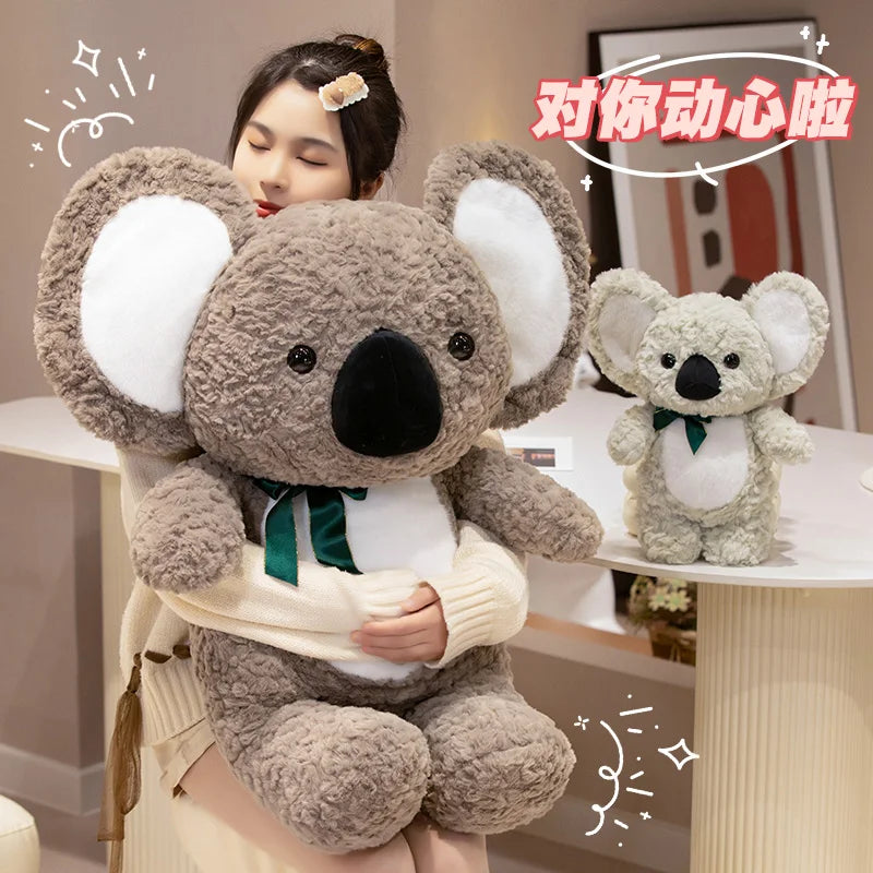 Big Size Cartoon Lovely Plush Koala Dolls Kawaii Koala Bear Peluche Toys Stuffed Soft Birthday Gifts