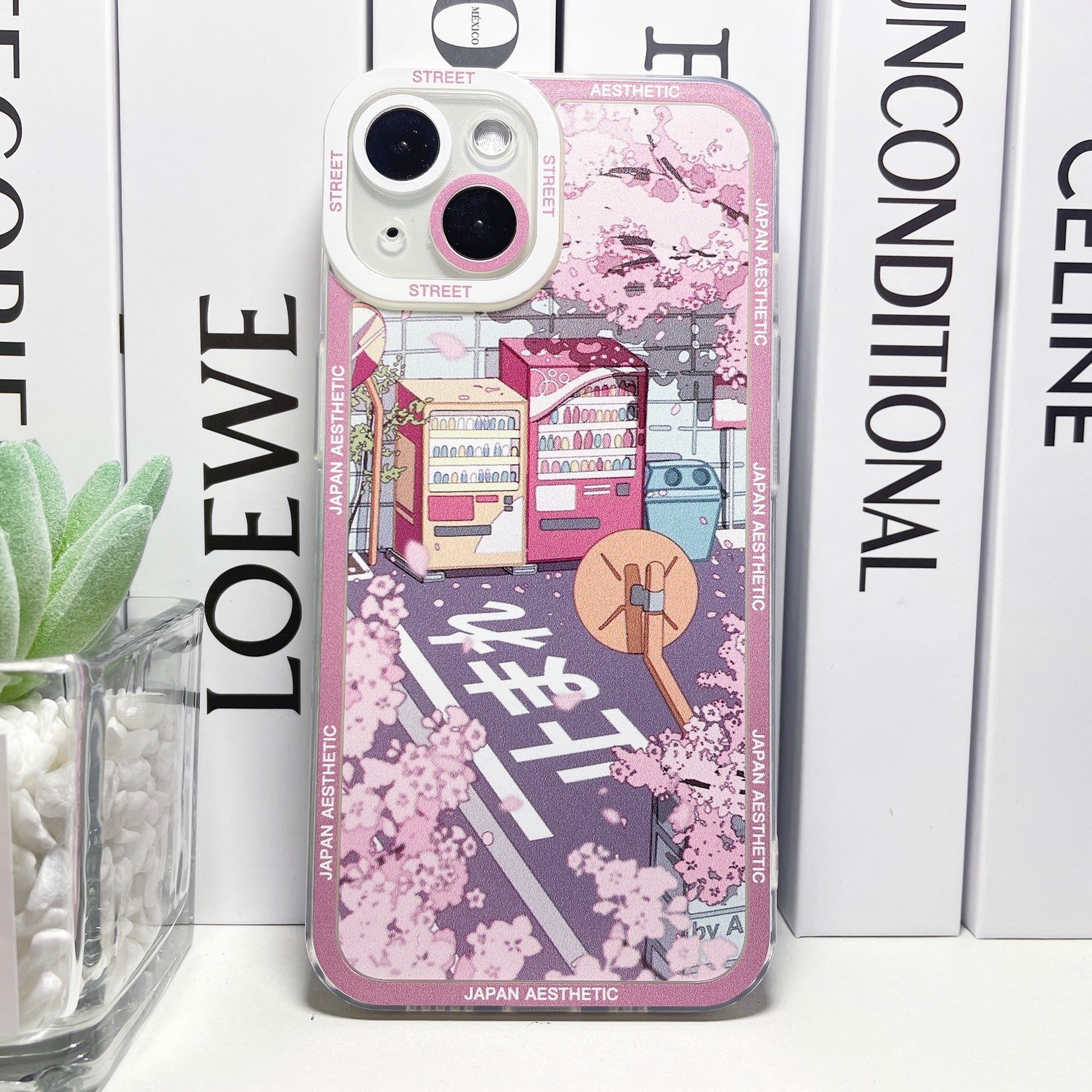 Japanese Aesthetic: City Break Sakura Blossom iPhone Case | NEW Youeni