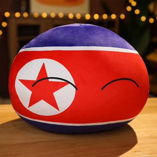 Unique and Warm: North Korea Country Ball Handwarmer
