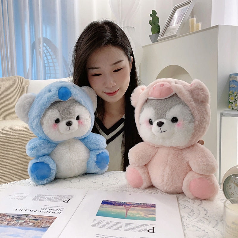 Huggable Fluffy Husky Plushies Team | NEW Youeni