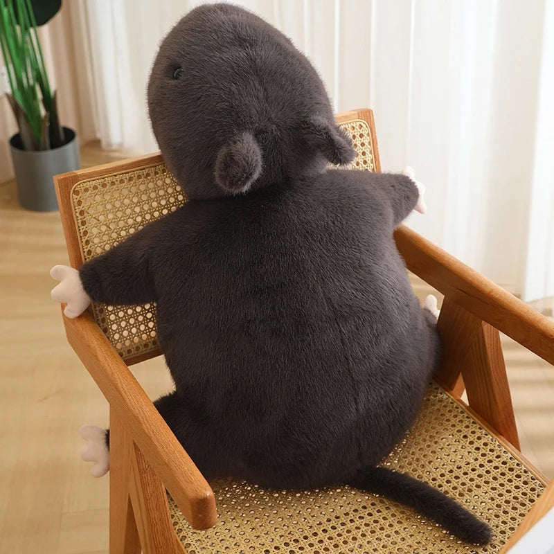 35-70cm Simulated Mouse furry Soft Plush Mouse Plushy Doll Stuffed Rat Plush Animal Toys Peluche Mascot Gift Decor