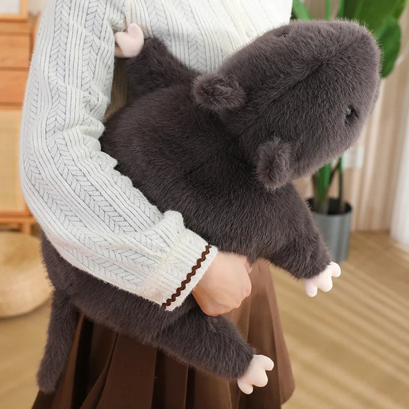 35-70cm Simulated Mouse furry Soft Plush Mouse Plushy Doll Stuffed Rat Plush Animal Toys Peluche Mascot Gift Decor