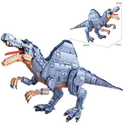 Magnificent Blue Spinosaurus Building Sets