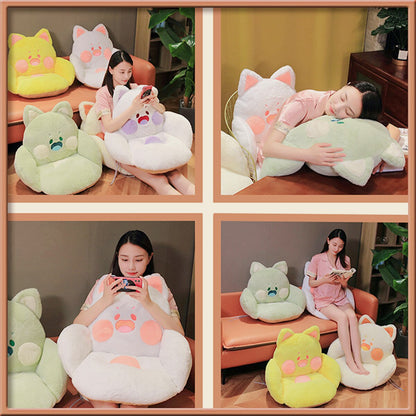 Kawaii Fox Chair-shaped Fluffy Cushions  | NEW Youeni