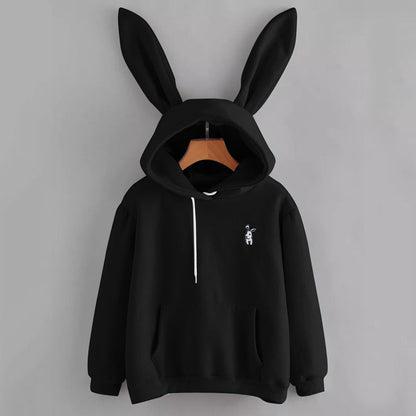 Kawaii Bunny Ears Sweatshirt Hoodie - Hop into Adorable Style! 🐰