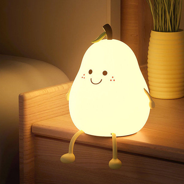 Cute Pear Night Light