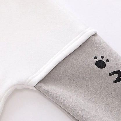 Harajuku Meow Kitty Cat Mood Letter Print Sweatshirt Hoodie