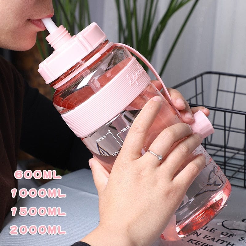 1L + Pastel Large Size Water Bottle