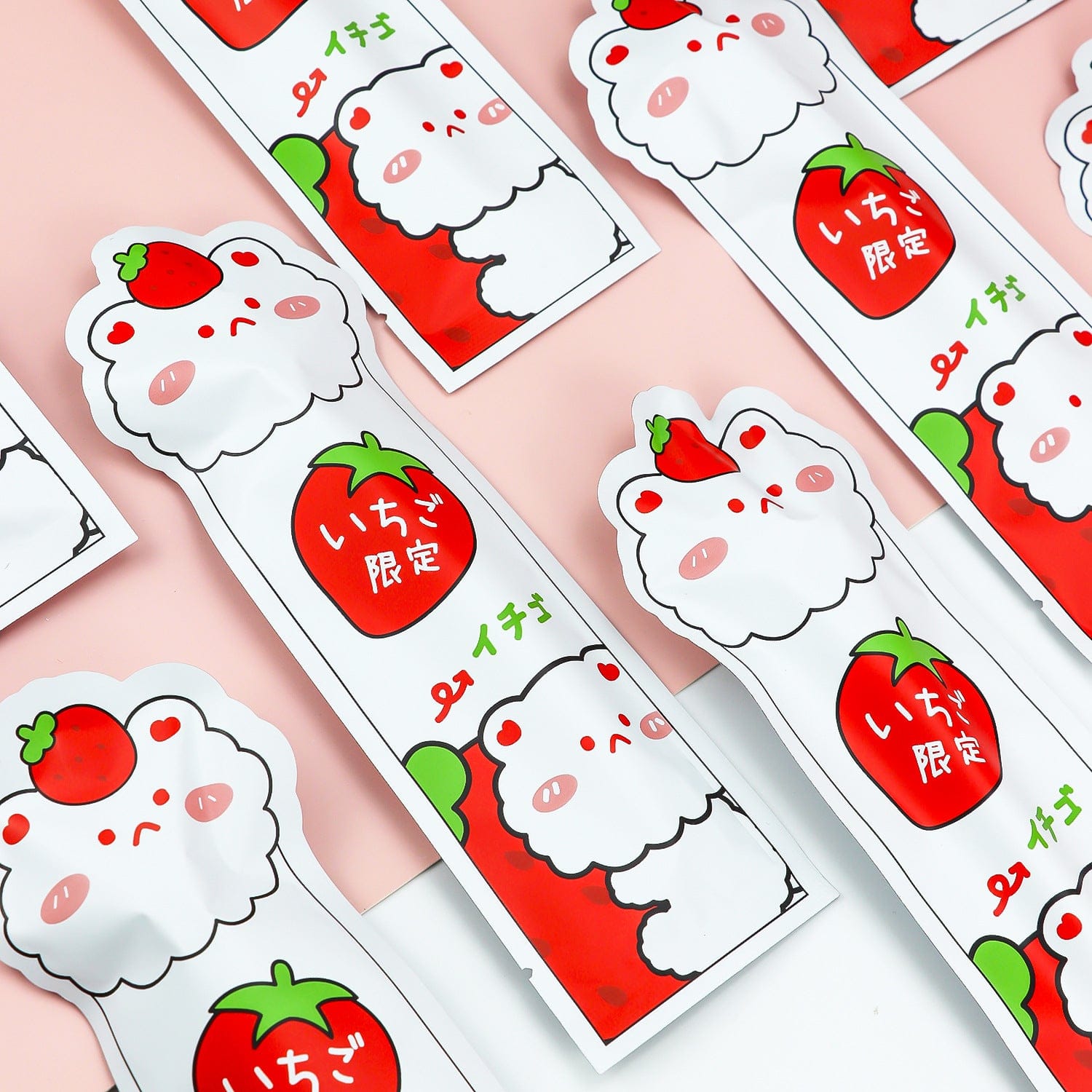 1PC Kawaii Cute Strawberry Bear Pen Lucky Bag