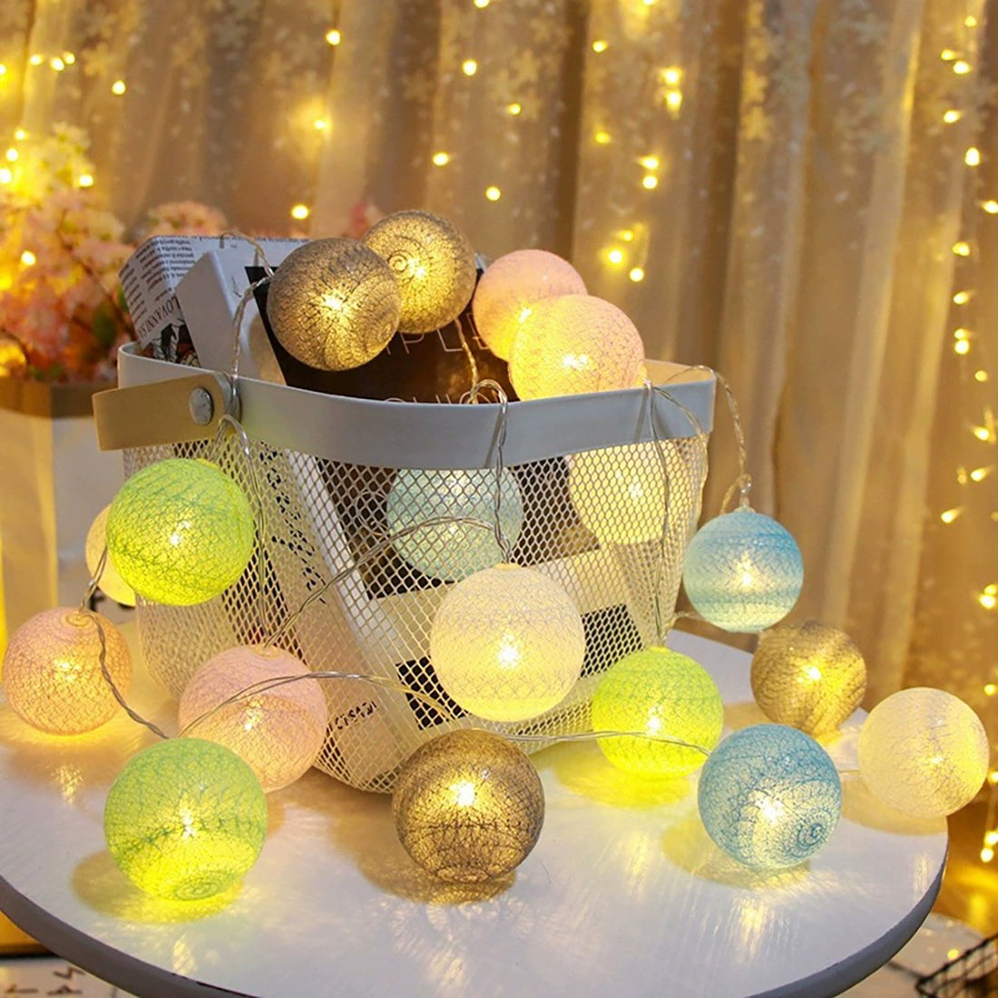 Colorful Mystical Fairy Ball Lights