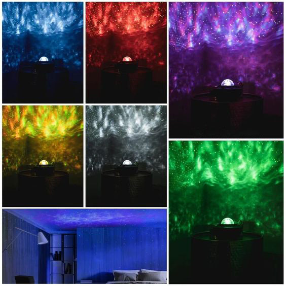 LED Galaxy Starry Sky Projector