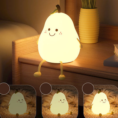 Cute Pear Night Light