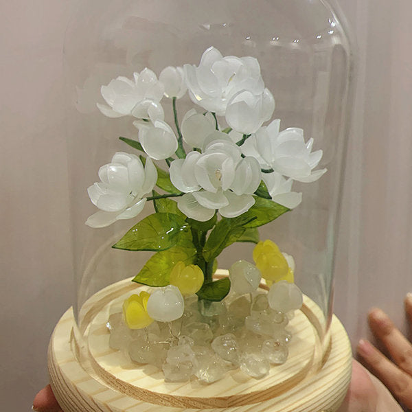 Glass Dome Jasmine Night Light