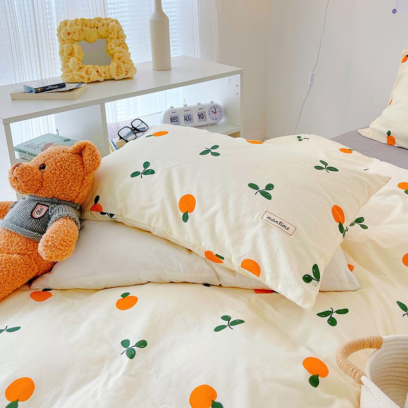 3/4pcs Cute Korean Bedding Set