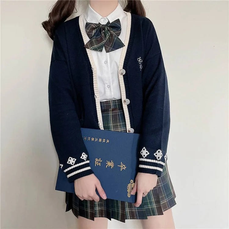 Kawaii Lolita Bunny Cardigan Sweater - Embrace Bunny Elegance in Style! 🐰👚
