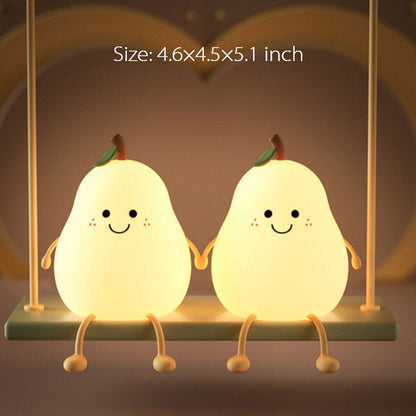 Cute Pear Night Light