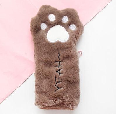 Kawaii Cat's Paw Plush Carry Bag  - Kawaii Bag - Kawaii Backpack - Kawaii Mini Backpack