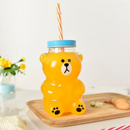 550ml Honey Bear Sippy Cup