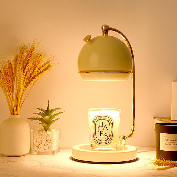 Cream Style Aromatherapy Wax Lamp