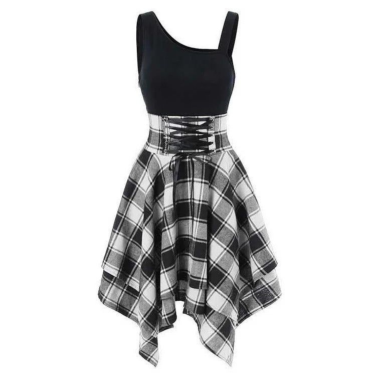 Plaid Perfection: A Dress That's Both Comfortable and Stylish
