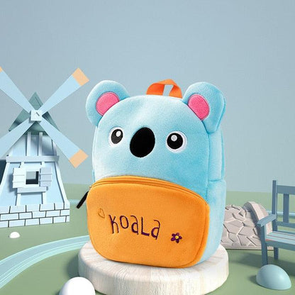 Kawaii Animals Plush Kid's Backpack - Kawaii Bag - Kawaii Backpack - Kawaii Mini Backpack
