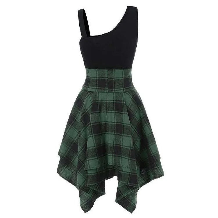 Plaid Perfection: A Dress That's Both Comfortable and Stylish