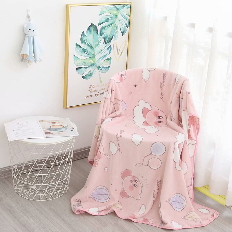 Cute Anime Girl Blanket Anime Bedding Anime Print Blanket Pink Throw Blanket  Pink Bedding Kawaii Blanket - Etsy