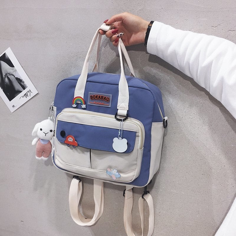 Two Tone Pastel Adventure Side Bag | NEW