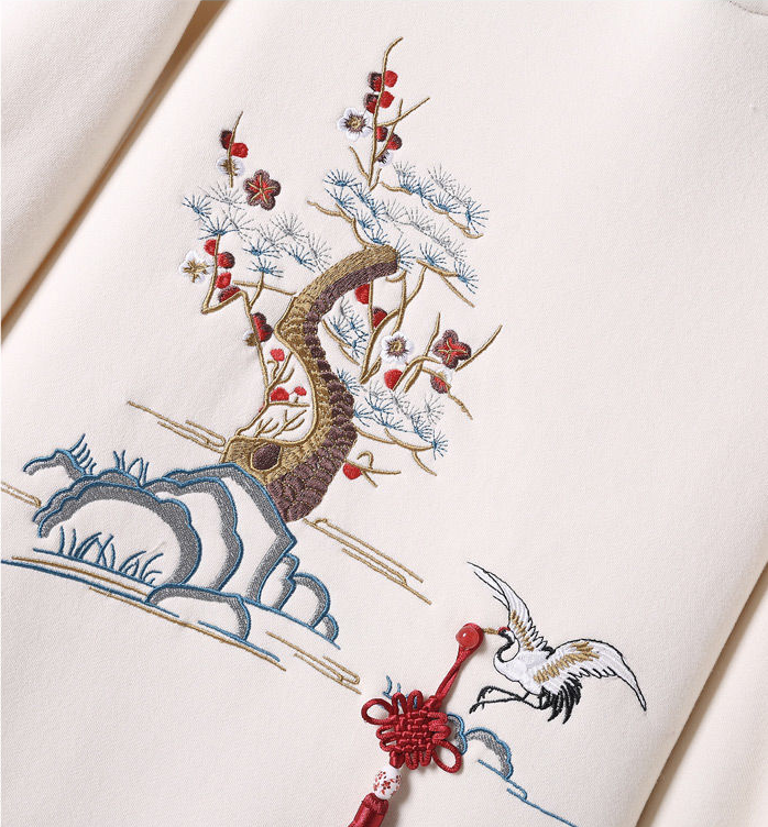 Millennium Tree Embroidery Hoodie Sweatshirt Dress - Embrace Nature's Elegance! 🌳👗