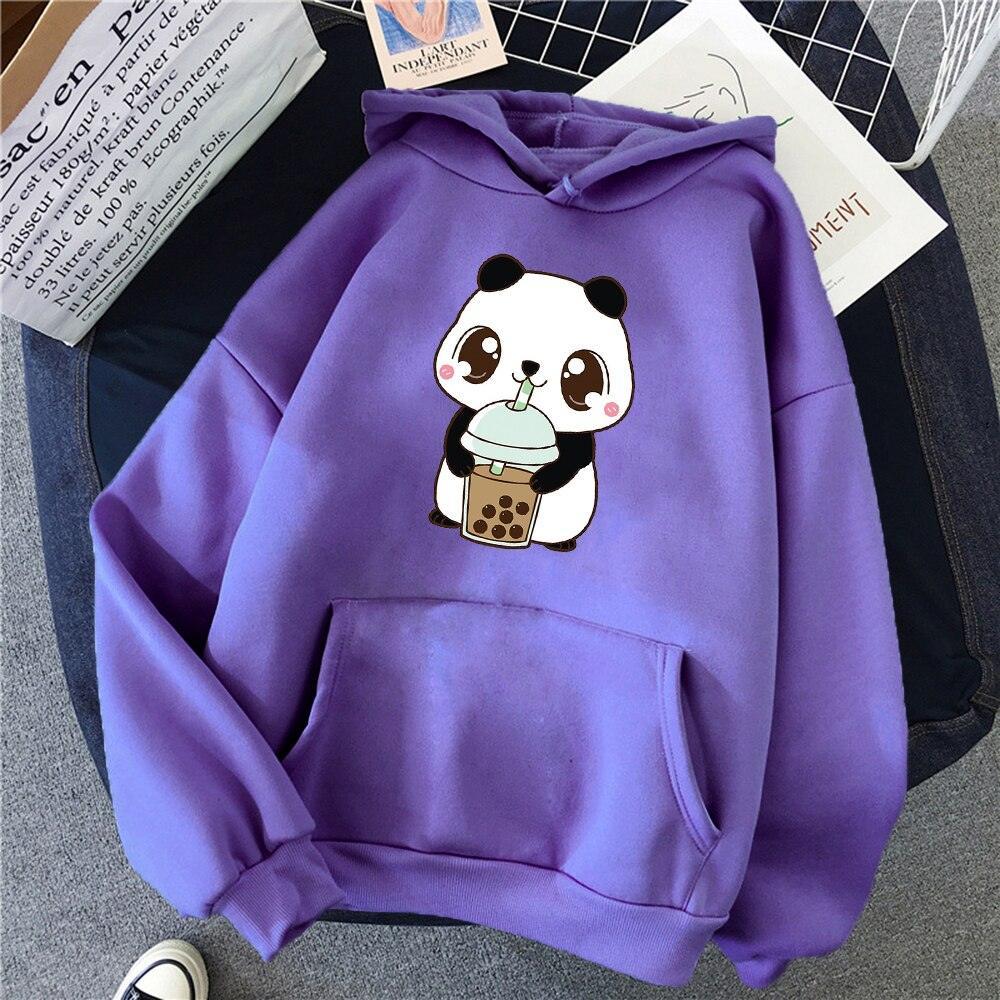 Kawaii Panda Milk Tea Sweatshirt Hoodie