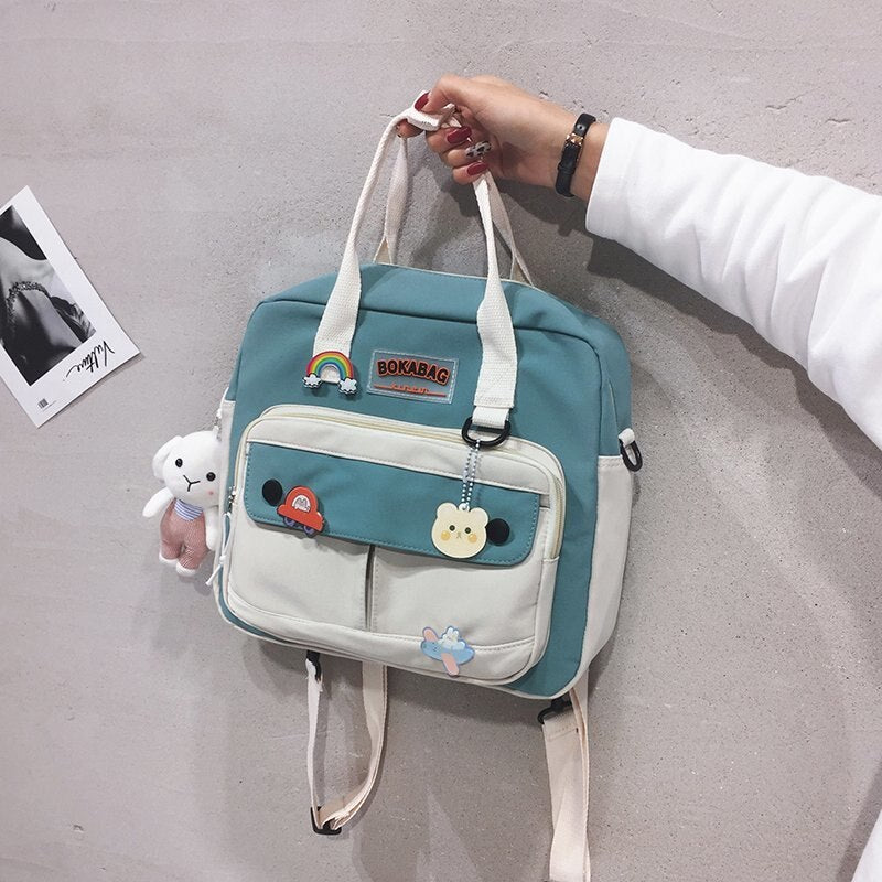 Two Tone Pastel Adventure Side Bag | NEW