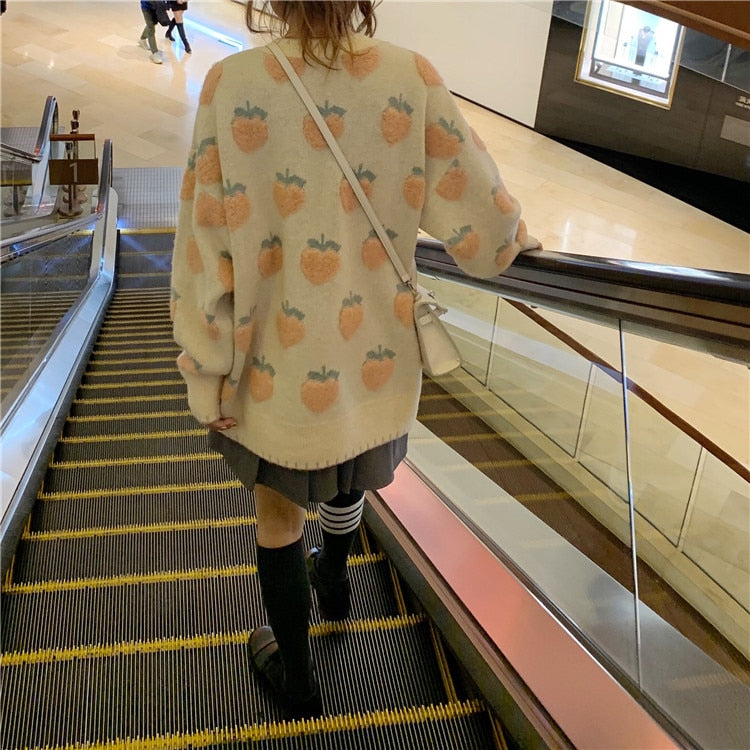 Peach oversized store sweater