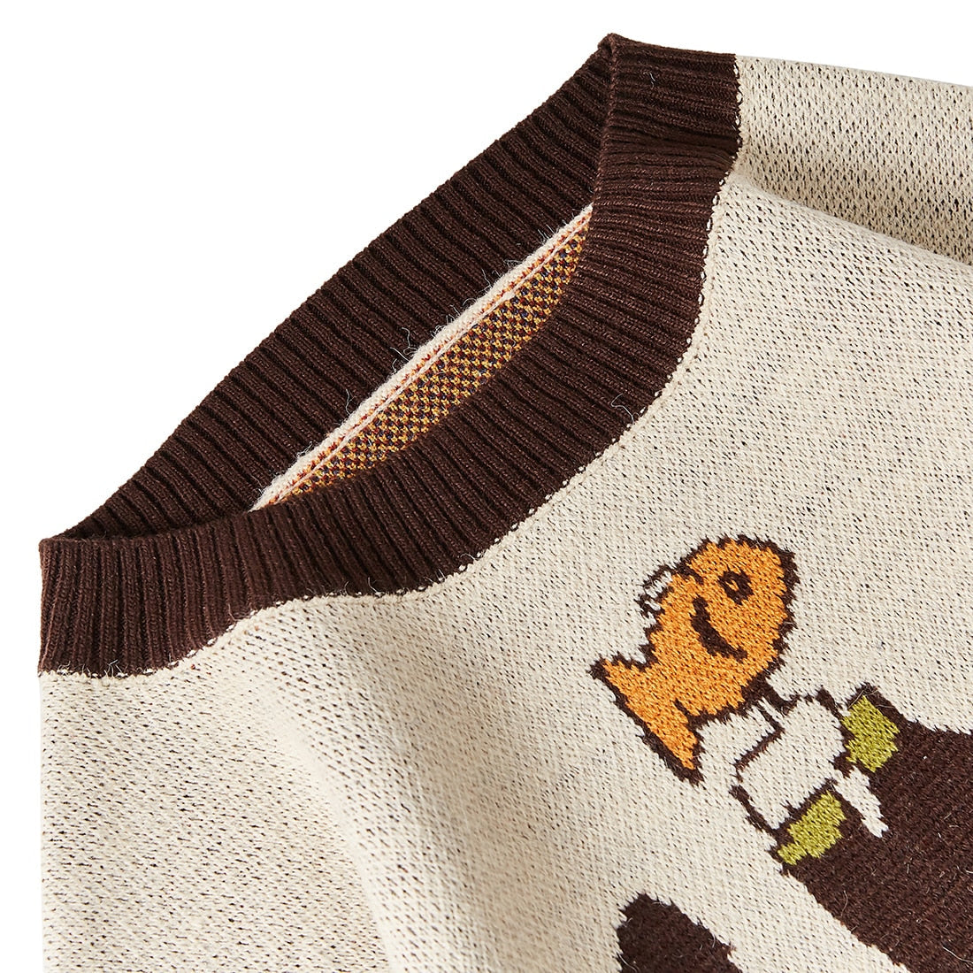 Get Cozy and Cute with the Cartoon Retro Cat Sweater