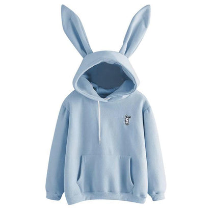 Kawaii Bunny Ears Sweatshirt Hoodie - Hop into Adorable Style! 🐰