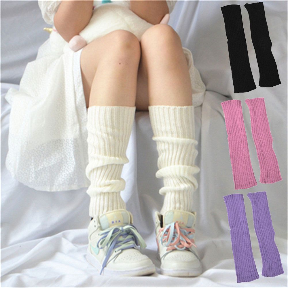 Kawaii Cute Knitted Leg Warmers