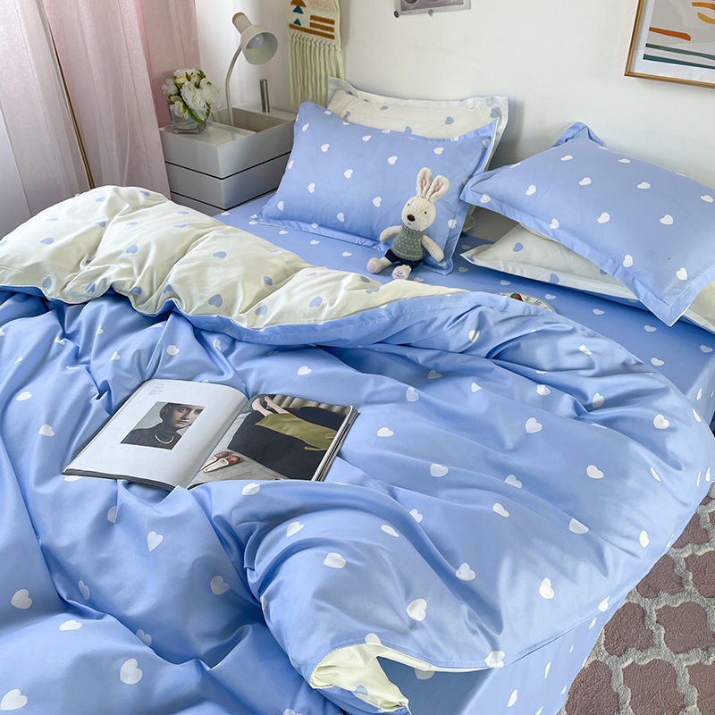 Heart Print Kawaii Cute Bedding Set