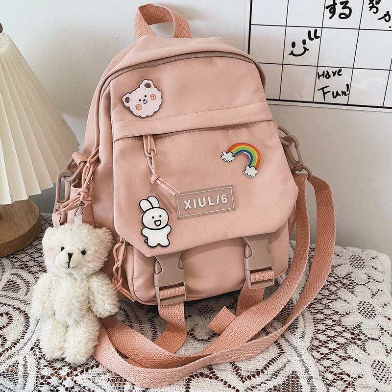 Small Cute Bear Friend Backpack Sidebag NEW Youeni